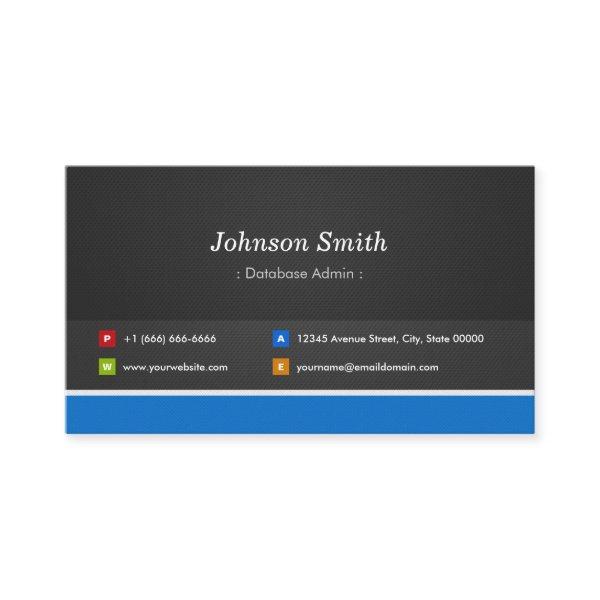 Database Admin - Professional Customizable