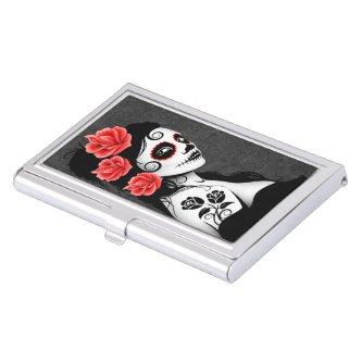 Day of the Dead Sugar Skull Girl - Gray  Case
