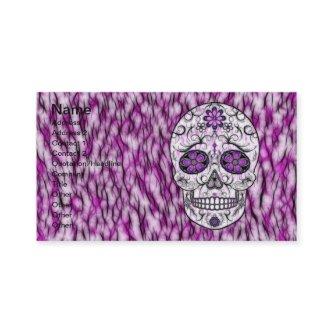 Day of the Dead Sugar Skull - Pink & Purple 1.0