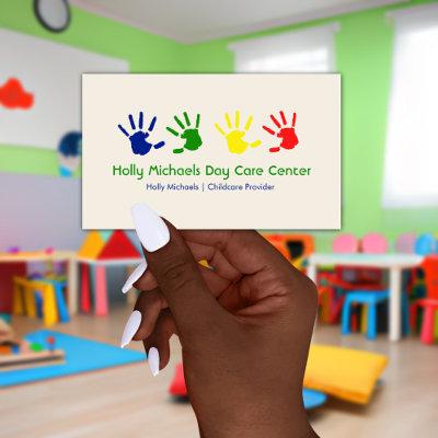 Daycare / Babysitter Handprints