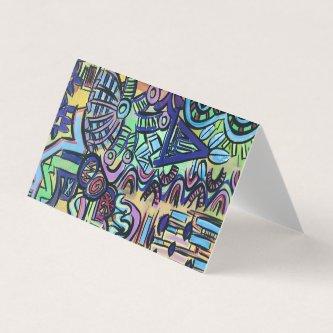 Daytripper-Hand Painted Abstract Art