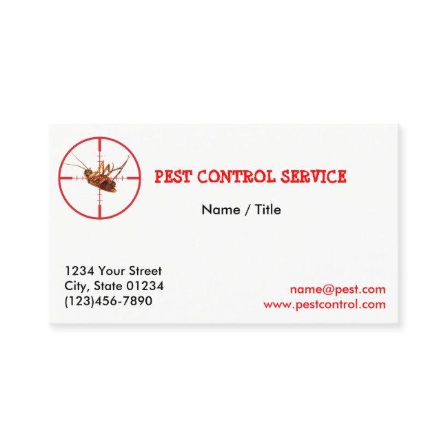 Dead Roach Pest Service 1 Sided
