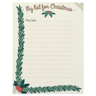 Dear Santa Letterhead