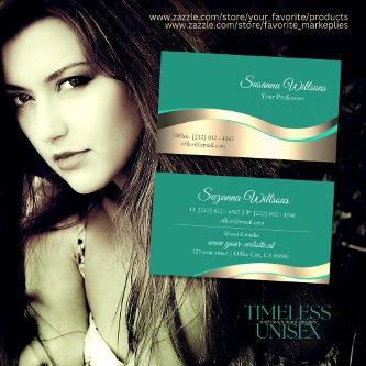 Decent Dark Teal Wavy Gold Decor Sophistication