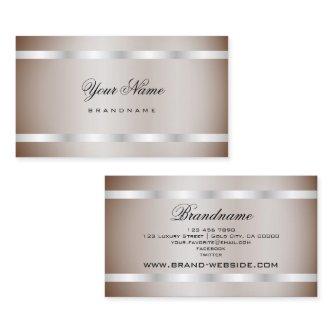 Decent Shimmer Silver Simply Calligraphy Lettering