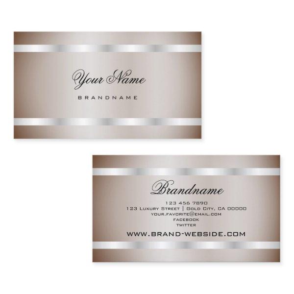 Decent Shimmer Silver Simply Calligraphy Lettering