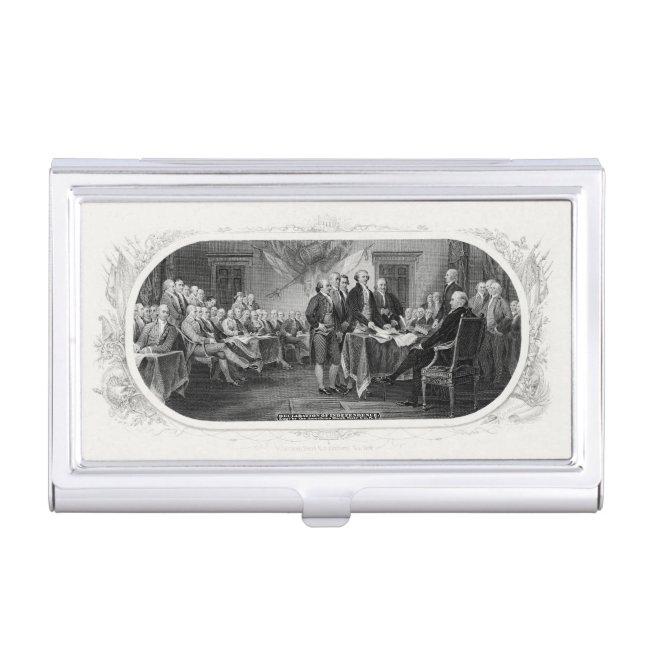 Declaration of Independence: $2 Bill, Etching Case