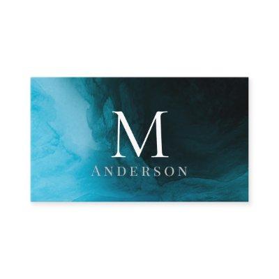 Deep blue Masculine Double Monogram
