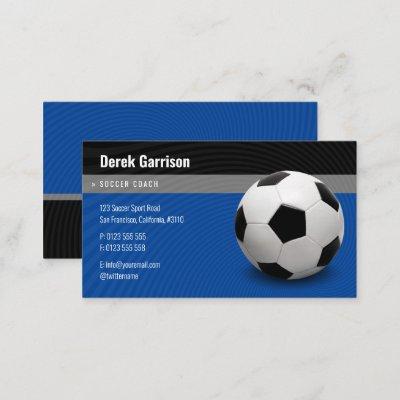 Deep Blue Soccer Coach | Sport Instructor