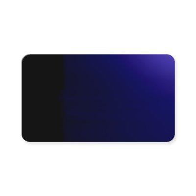 Deep Blue Unusual Visual Identifiers Biz Card