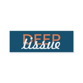 deep tissue massage punch card