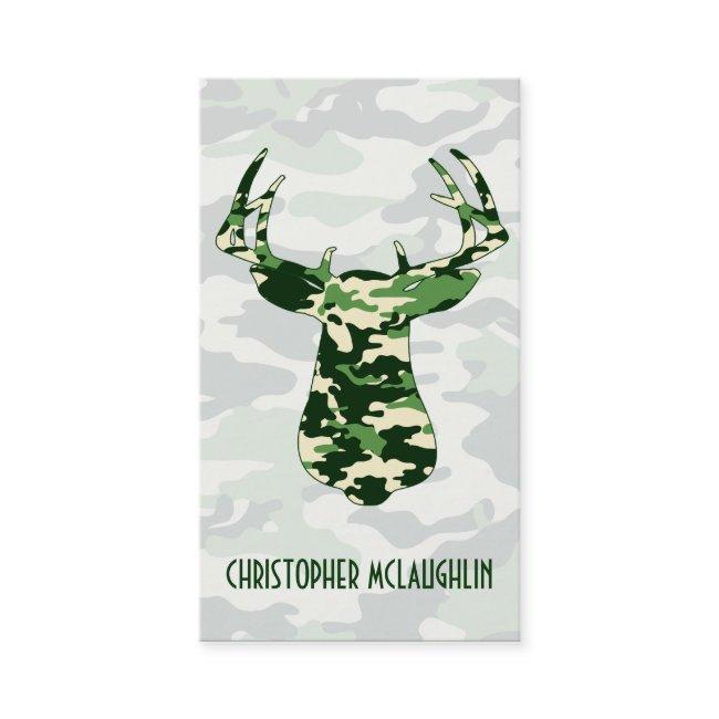 Deer Hunting Camo Buck
