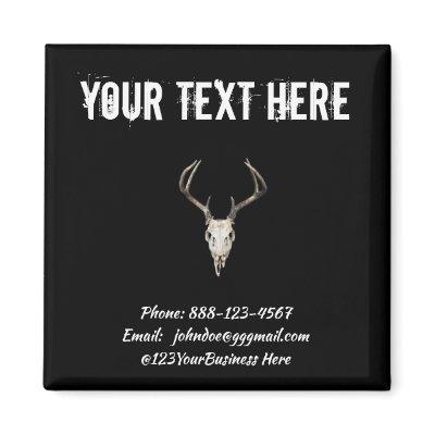 Deer Skull  Magnet
