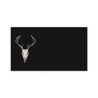 Deer Skull on Black | Outfitters | Taxidermist Bus