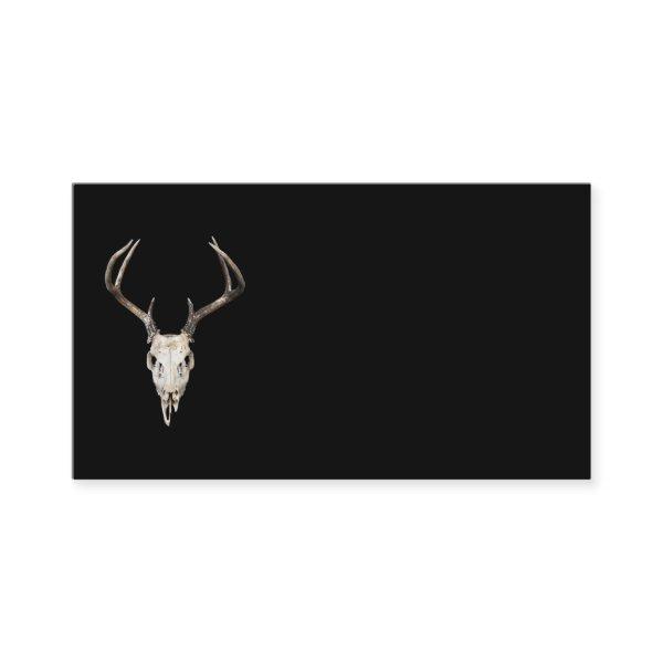 Deer Skull on Black | Outfitters | Taxidermist