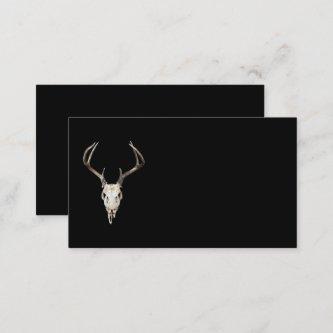 Deer Skull on Black | Outfitters | Taxidermist