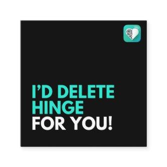 Delete Hinge Square