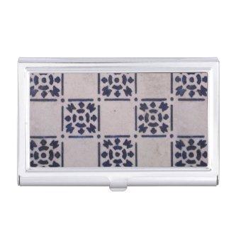 Delft Tile Blue Antique Art Pattern Case For