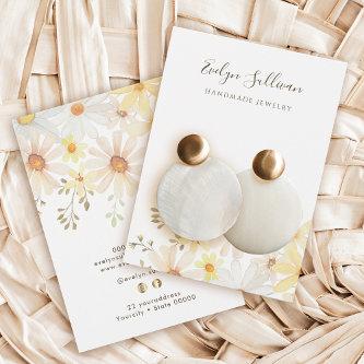 Delicate daisies earring display card