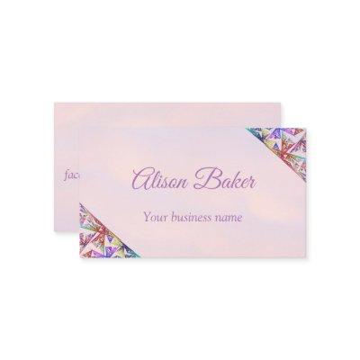 Delicate graphic design - triangle in raster look