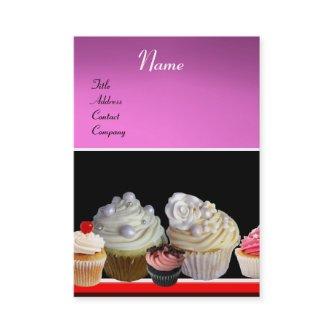 DELICIOUS CUPCAKES DESERT SHOP, Pink Purple Violet