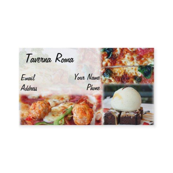 Delicious Pizza and Italian Food