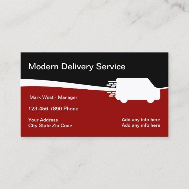 Delivery Courier Modern