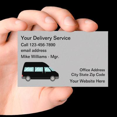 Delivery Services Modern Simple