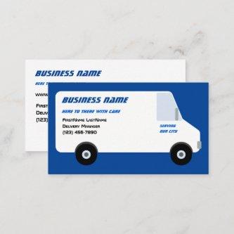 Delivery Van Blue