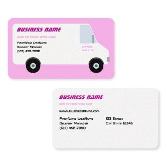 Delivery Van Pink