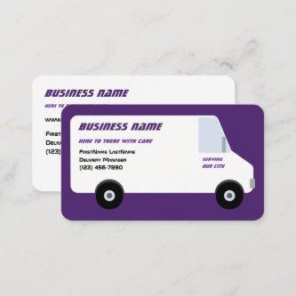 Delivery Van Purple