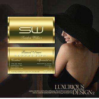 Deluxe Golden Shimmery Optics and Monogram Quality