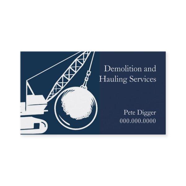 Demolition and Hauling Service Construction