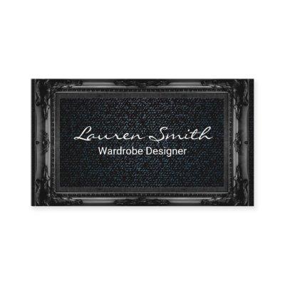 Denim | Black Fancy Frame