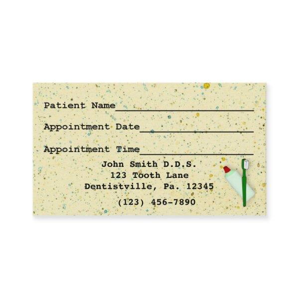 Dental Appointment