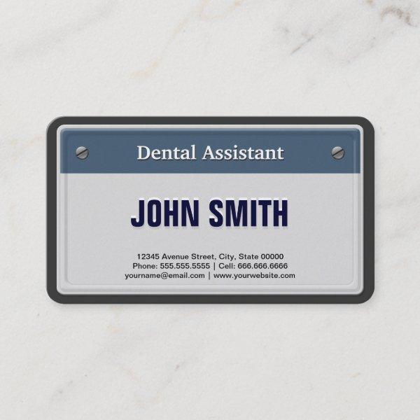 Dental Assistant Cool Car License Plate