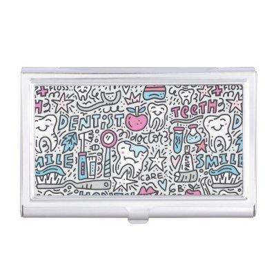 Dental Cartoon Pattern  Case