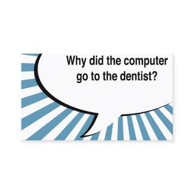 dentist bluetooth joke