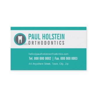 DENTIST  :: modern tooth logo 2 jade