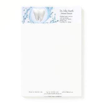 Dentist Dental Tooth Water Professional Post-it Notes