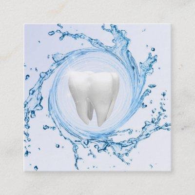Dentist Dental Tooth Water Professional Square