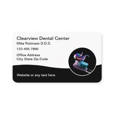 Dentist Office Modern Toothbrush