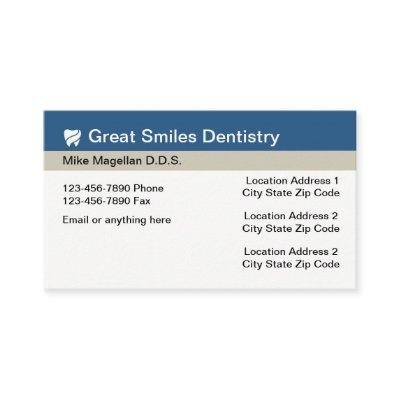 Dentist Office Multi Location Appointment