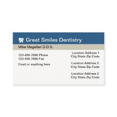 Dentist Office Multi Location Appointment