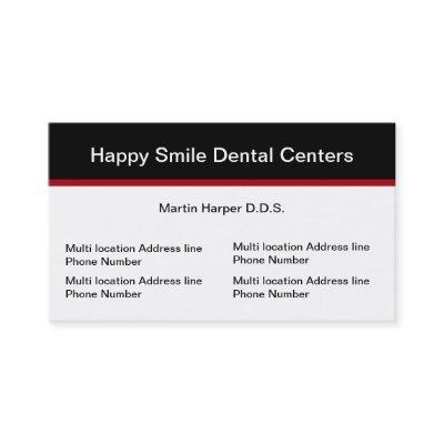 Dentist Office Multiple Location