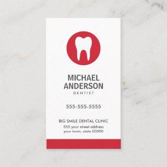 Dentist or dental clinic/assistant modern minimal