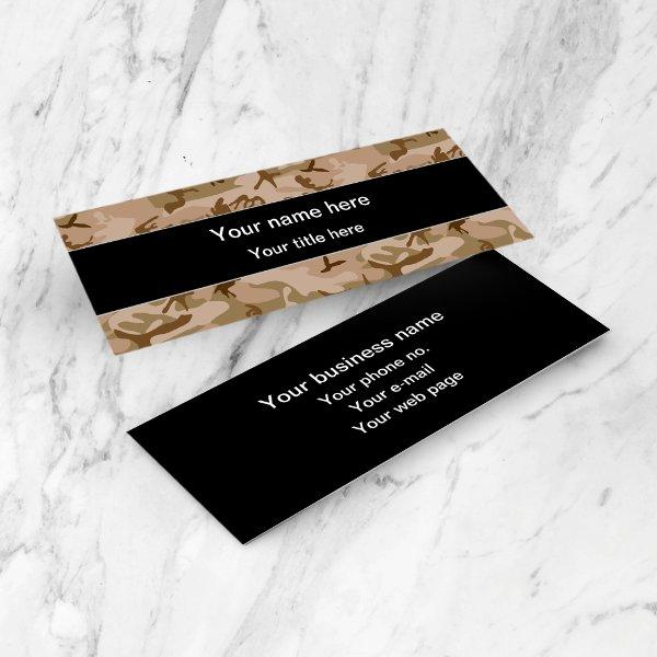 Desert Camouflage Pattern, Military Pattern, Army Mini