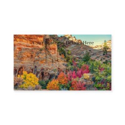 Desert Mountain Fall Colors