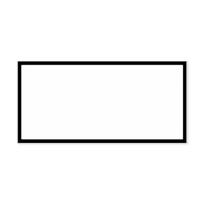 Design Personalize Your Logo 1.5" x 3" Rubber Stamp