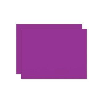 Design with a Stunning Purple Background and White Postcard